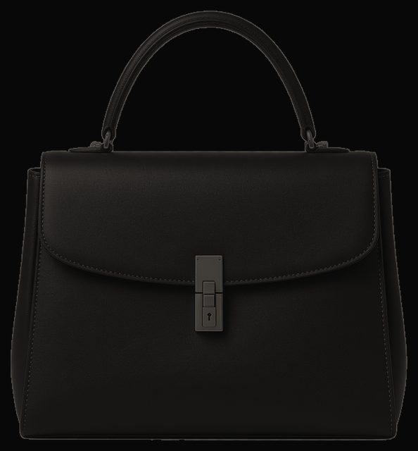 Bolso de piso negro